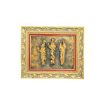 (K84) Stipe Miličić; Mešana tehnika; "Sveti trije kralji"; 71 cm x 59