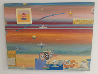 Klavdij Tutta / 90x70 cm Sanje o plovbi