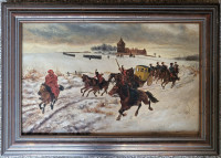 »Konjeniki in kočija« - Trenkovi panduri (Die Eskorte)