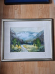 LOGARSKA dolina 36x26 cm, akvarel