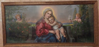 Nabožna slika-Marija z Jezusom
