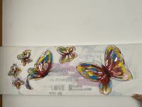Okrasna slika Metulj, 150x50 cm