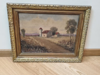 !"Olje na platnu - ameriški slikar okrog 1950