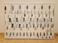 Olje na platnu iz serije Dihanja, P.Krajnc