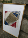 Original grafika Tanja Špenko 1989 akademska slikarka