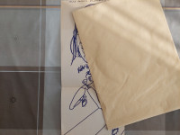 ORIGINAL SLIKA,KARIKATURA,KARIKATURIST MARIO VIŠKO,NASLIKANA 1974