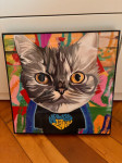 Pop-art slika mačka - Katelan Stiltner