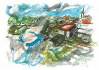 Prodam akvarele na formatu A3- različne tematike II