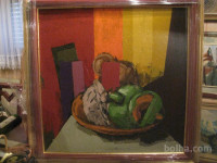 Prodam - dve tihožitji, avtor D. Sterle