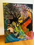 Psihadelična slika (akril 50x40cm)