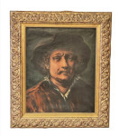 Rembrandt van Rijn - Avtoportret. Olje na platnu. 83 x 72 cm.