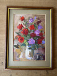 Slika Anton Černi-motiv Rože