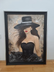 Slika Dama s klobukom