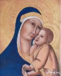Slika Devica Marija in otrok