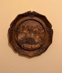 Slika / kip za na steno iz lesa (Liechtenstein)