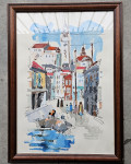 Slika Ljubljana  40 x 56 cm