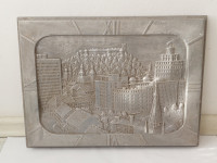 SLIKA LJUBLJANSKI GRAD,SLIKA LJUBLJANA,ALUMINIJ