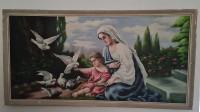 Slika,,Marija z Jezusom,,(stara)