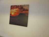 slika na platnu 80x80 sončni zahod