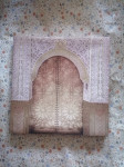 SLIKA na platnu brez okvirja in stekla 30 x 30 cm