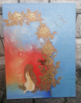 SLIKA na platnu brez okvirja in stekla 45 x 60 cm