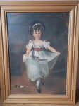 Slika slikarja, deklica baletka