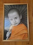Slika Tajski deček, uokvirjena