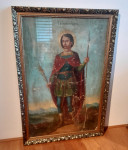 Staro Olje na platno Sveti Jurij