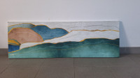 Umetniška slika  120 x 40 cm  dekoartoil