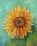 Umetniška slika "Cvetje/Sončnica"
