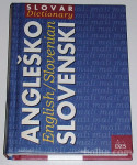 ANGLEŠKO SLOVENSKI SLOVAR, ENGLISH SLOVENIAN DICTIONARY