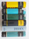 Der Große DUDEN-9 knjig, knjige št.:1, 2, 4, 6, 8 in 9. (nemški jezik)