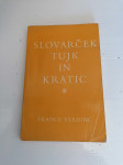 France Verbinc SLOVARČEK TUJK IN KRATIC 1969