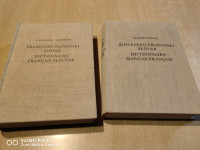 Francosko-slovenski in Slovensko-francoski slovar (oba skupaj 9,99€)