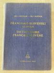 FRANCOSKO-SLOVENSKI SLOVAR / Dictionnaire français-slovène, J. Pretnar