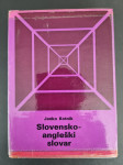 JANKO KOTNIK: SLOVENSKO - ANGLEŠKI SLOVAR