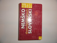 MALI SLOVAR, NEMŠKO - SLOVENSKI