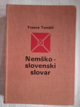 NEMŠKO SLOVENSKI SLOVAR France Tomšič