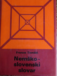 Nemško slovenski slovar Tomšič