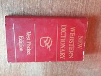 New Webster's dictionary- Vest pocket ed. - angleško