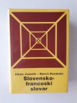 SLOVENSKO FRANCOSKI SLOVAR, V.JESENIK, N.DEMBSKIJ, 1990