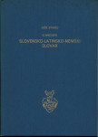 Slovensko-latinsko-nemški slovar izpisal in uredil Jože Stabéj.