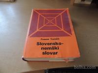 SLOVENSKO-NEMŠKI SLOVAR F. TOMŠIČ CANKARJEVA ZALOŽBA 1988