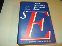 VELIKI ANGLEŠKO SLOVENSKI SLOVAR, GRAD, ŠKERLJ, VITOROVIČ DZS 1992