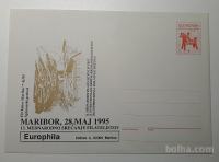 13. mednarodno srečanje filatelistov FD Tabor Maribor 41/95 pismo