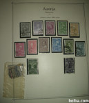 AVSTRIJA 1850-1914 - NAPREDNA ZBIRKA NA ALBUMSKIH LISTIH S ŠPICAMI