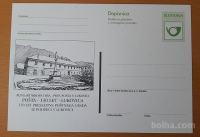 Dopisnica Pošta Lukovica 130 let Pungartnikova hiša