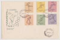 FDC Helsinki 1952 ovitek prvi dan Ljubljana