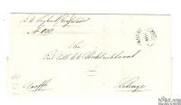 Pismo poslano iz Velikih Lašč v Letenye 1861