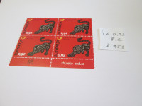 PRODAM 4X ZNAMKE SLOVENIJE ČISTE MNH--20% POD NOMINALO